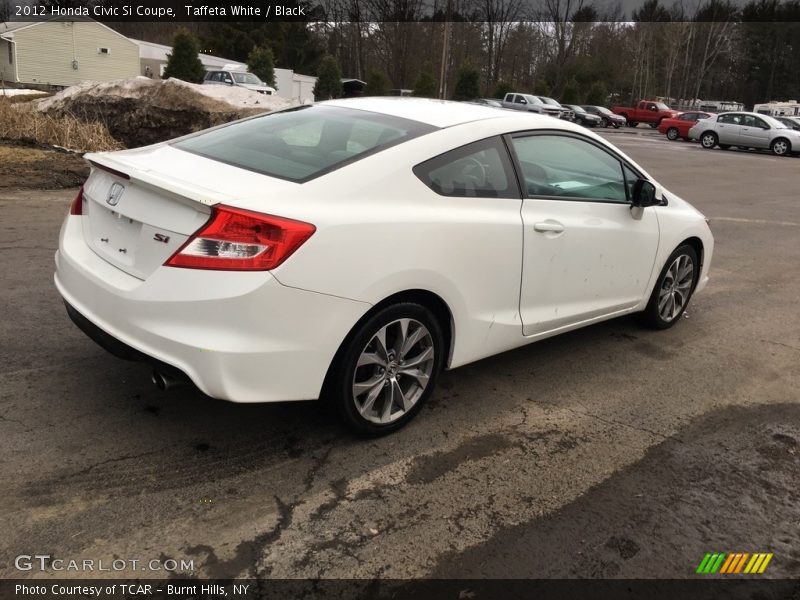 Taffeta White / Black 2012 Honda Civic Si Coupe