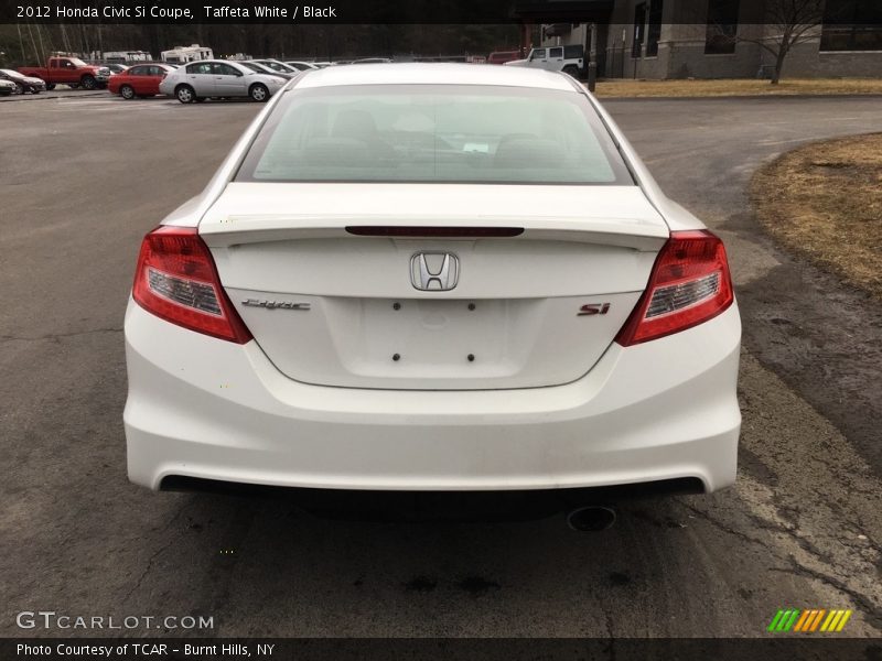 Taffeta White / Black 2012 Honda Civic Si Coupe