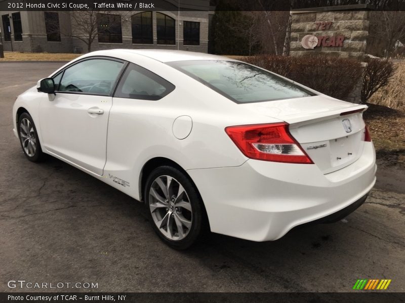 Taffeta White / Black 2012 Honda Civic Si Coupe