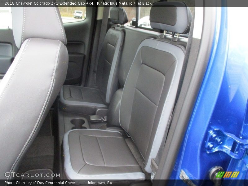 Kinetic Blue Metallic / Jet Black 2018 Chevrolet Colorado Z71 Extended Cab 4x4