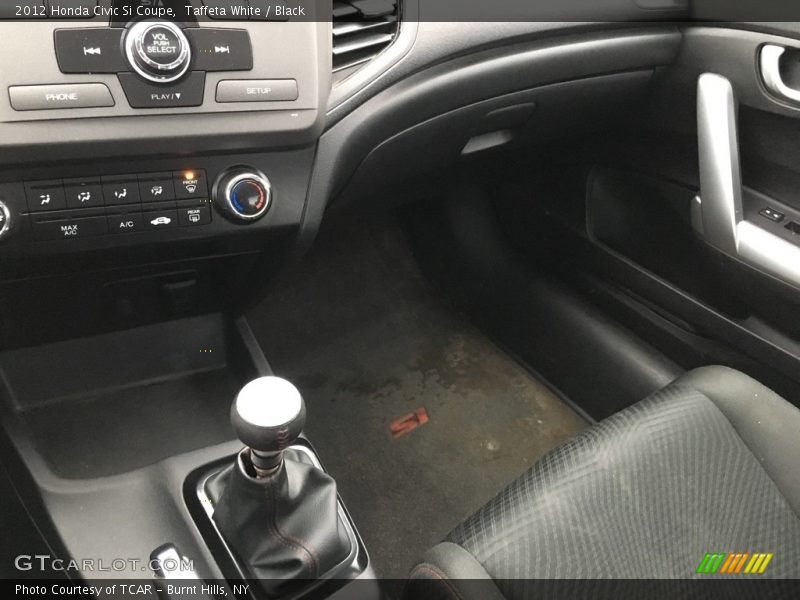 Taffeta White / Black 2012 Honda Civic Si Coupe