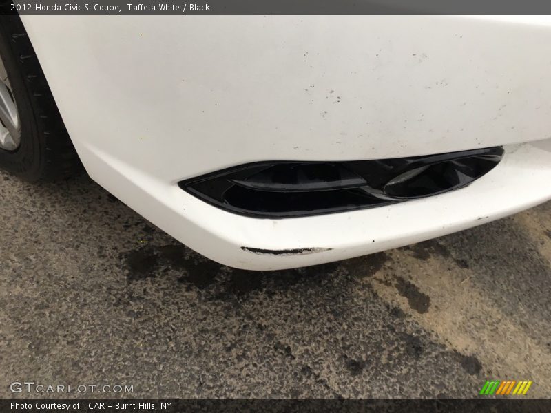 Taffeta White / Black 2012 Honda Civic Si Coupe