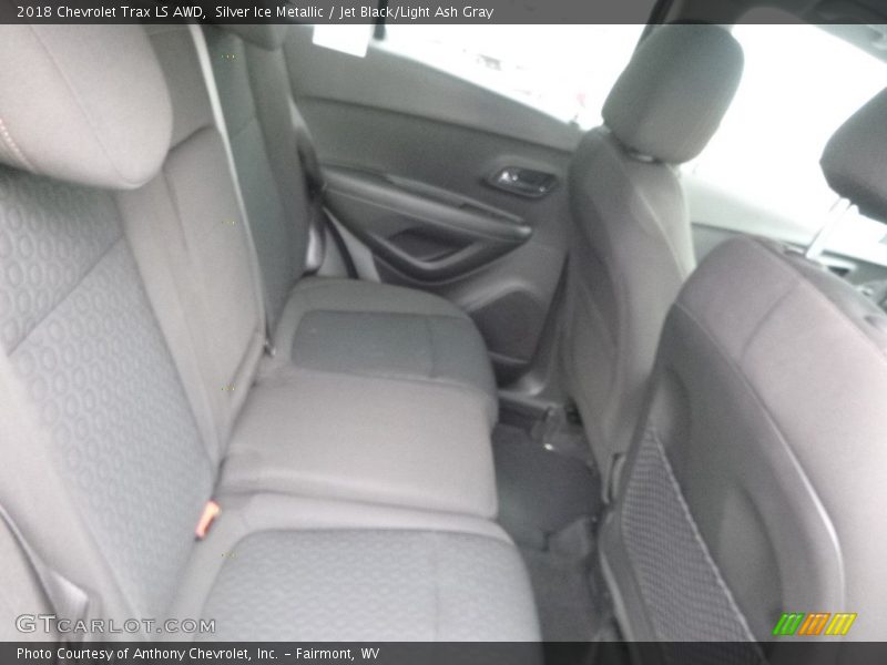 Silver Ice Metallic / Jet Black/Light Ash Gray 2018 Chevrolet Trax LS AWD