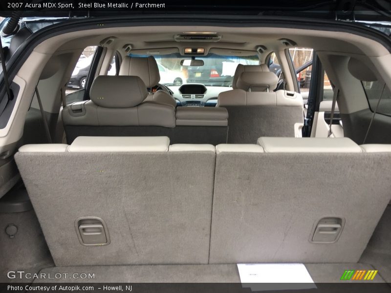 Steel Blue Metallic / Parchment 2007 Acura MDX Sport