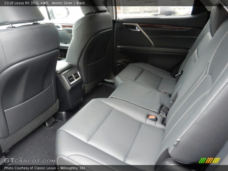 Rear Seat of 2018 RX 350L AWD