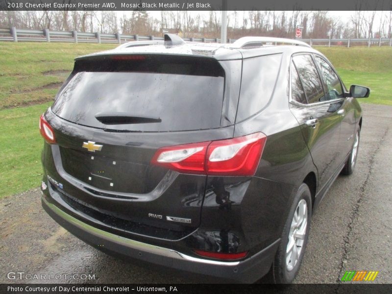 Mosaic Black Metallic / Jet Black 2018 Chevrolet Equinox Premier AWD