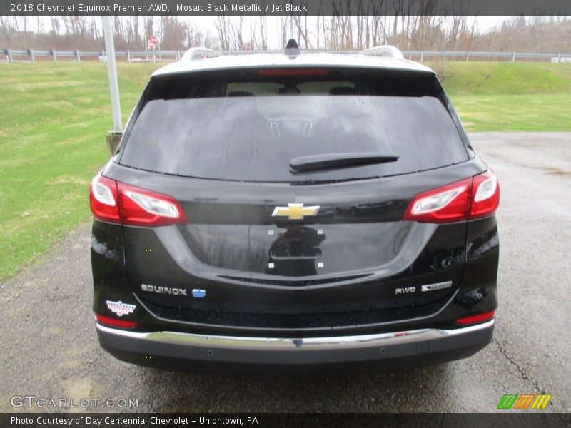Mosaic Black Metallic / Jet Black 2018 Chevrolet Equinox Premier AWD