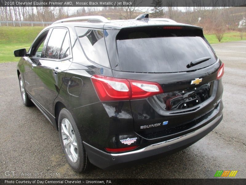 Mosaic Black Metallic / Jet Black 2018 Chevrolet Equinox Premier AWD
