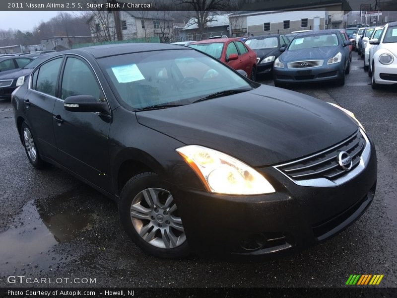 Super Black / Charcoal 2011 Nissan Altima 2.5 S