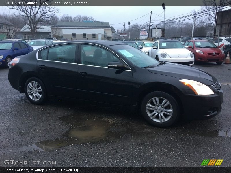 Super Black / Charcoal 2011 Nissan Altima 2.5 S