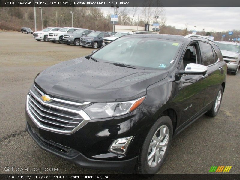 Mosaic Black Metallic / Jet Black 2018 Chevrolet Equinox Premier AWD