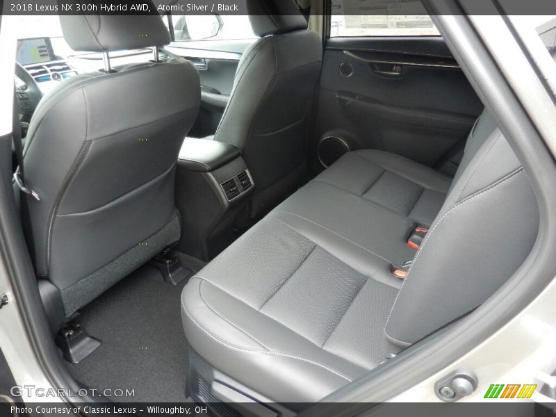 Rear Seat of 2018 NX 300h Hybrid AWD