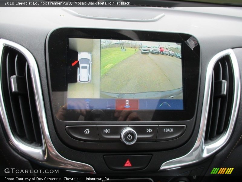 Mosaic Black Metallic / Jet Black 2018 Chevrolet Equinox Premier AWD