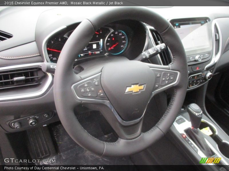 Mosaic Black Metallic / Jet Black 2018 Chevrolet Equinox Premier AWD
