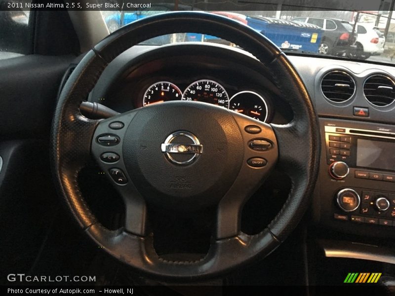 Super Black / Charcoal 2011 Nissan Altima 2.5 S