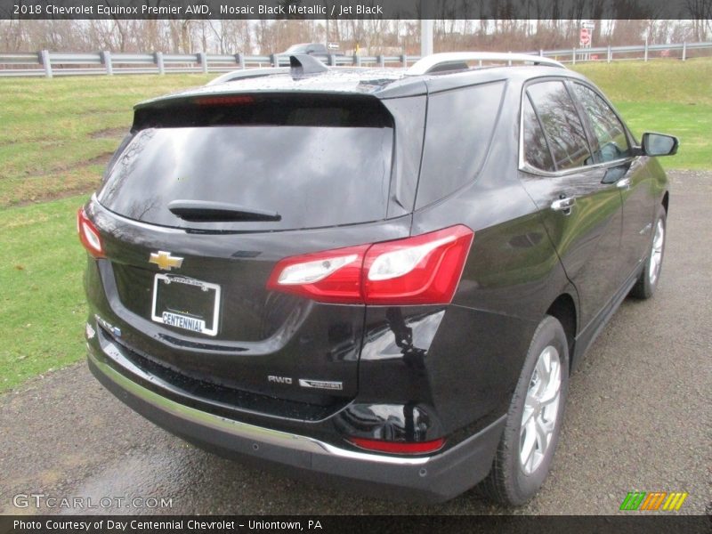 Mosaic Black Metallic / Jet Black 2018 Chevrolet Equinox Premier AWD