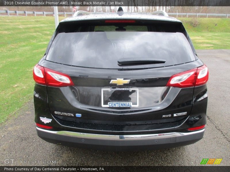 Mosaic Black Metallic / Jet Black 2018 Chevrolet Equinox Premier AWD