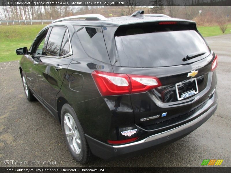 Mosaic Black Metallic / Jet Black 2018 Chevrolet Equinox Premier AWD