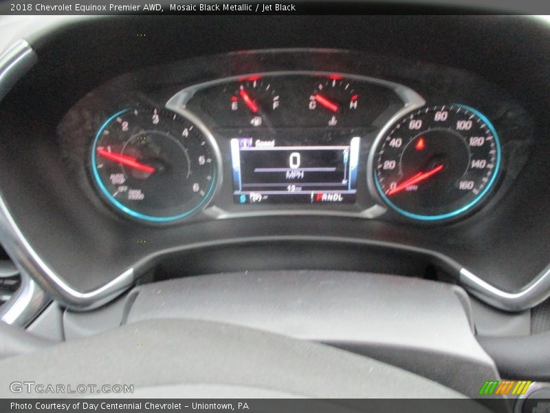Mosaic Black Metallic / Jet Black 2018 Chevrolet Equinox Premier AWD