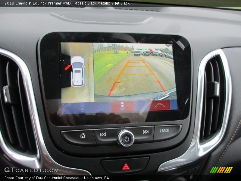 Mosaic Black Metallic / Jet Black 2018 Chevrolet Equinox Premier AWD