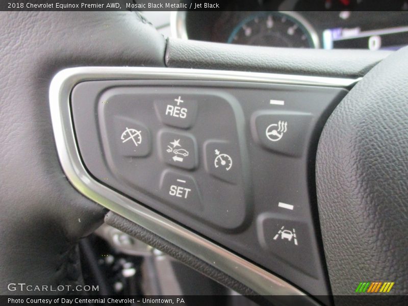 Mosaic Black Metallic / Jet Black 2018 Chevrolet Equinox Premier AWD