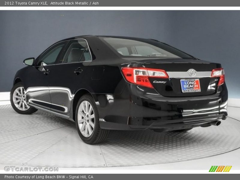 Attitude Black Metallic / Ash 2012 Toyota Camry XLE