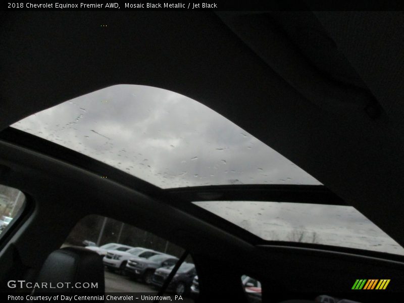 Mosaic Black Metallic / Jet Black 2018 Chevrolet Equinox Premier AWD
