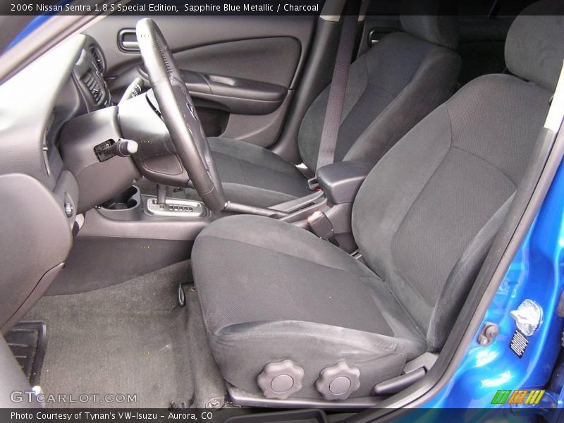 Sapphire Blue Metallic / Charcoal 2006 Nissan Sentra 1.8 S Special Edition