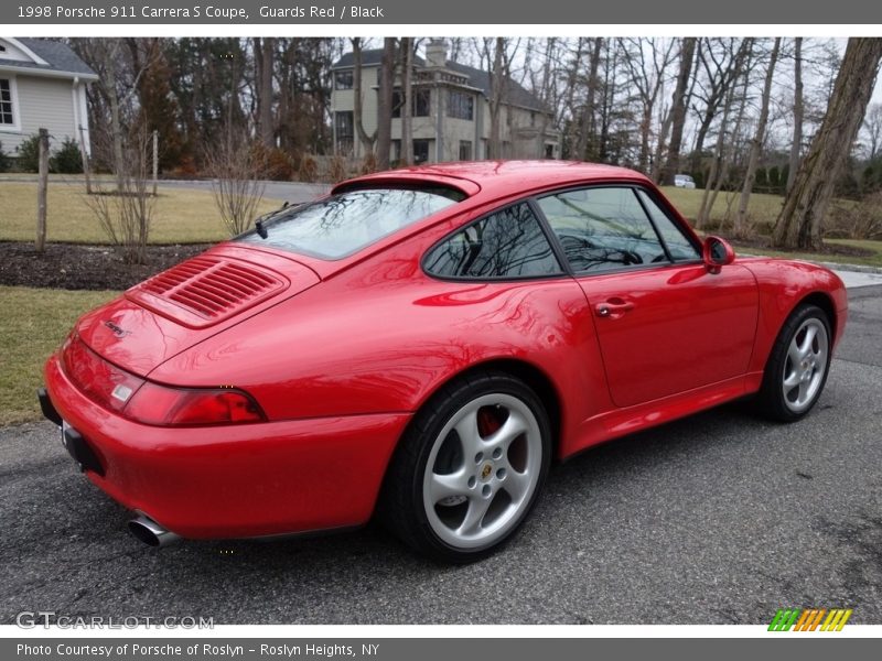 Guards Red / Black 1998 Porsche 911 Carrera S Coupe