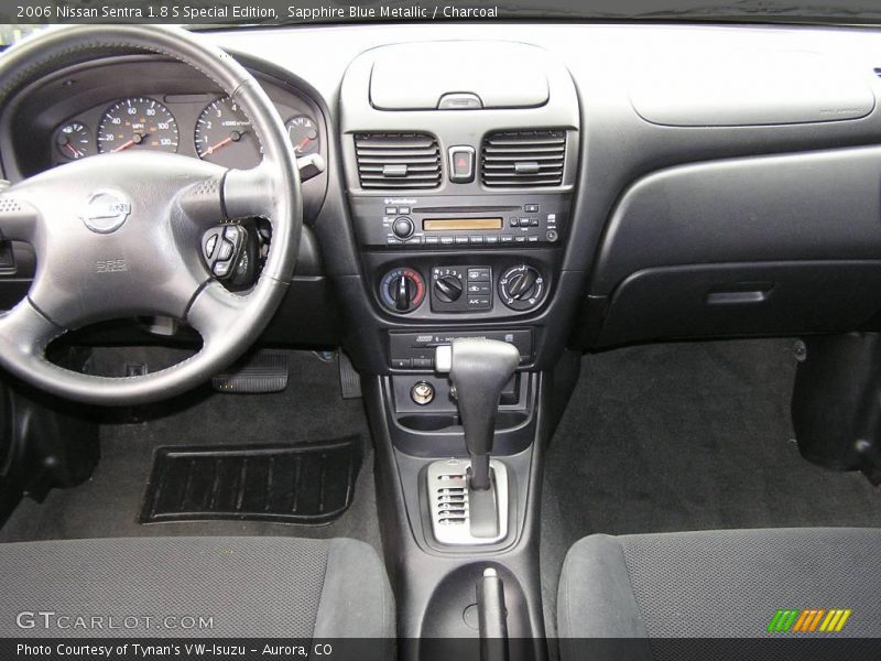 Sapphire Blue Metallic / Charcoal 2006 Nissan Sentra 1.8 S Special Edition