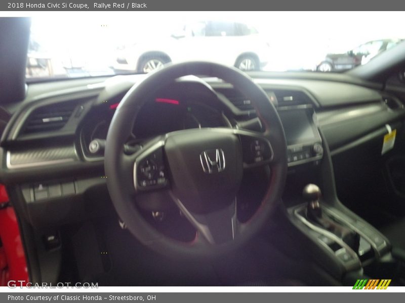 Rallye Red / Black 2018 Honda Civic Si Coupe