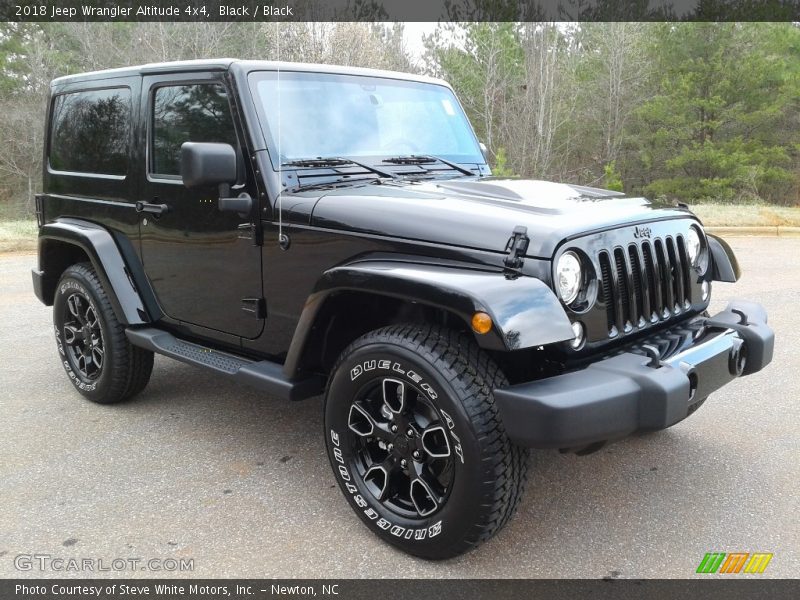  2018 Wrangler Altitude 4x4 Black