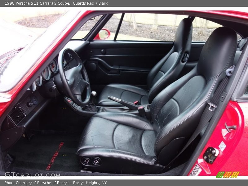 Front Seat of 1998 911 Carrera S Coupe