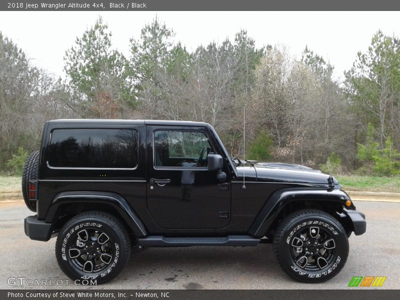 Black / Black 2018 Jeep Wrangler Altitude 4x4