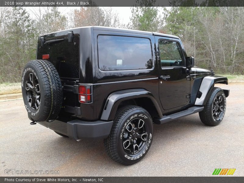 Black / Black 2018 Jeep Wrangler Altitude 4x4