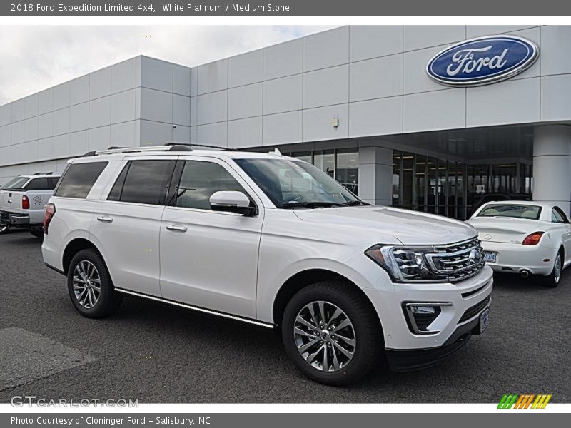 Front 3/4 View of 2018 Expedition Limited 4x4