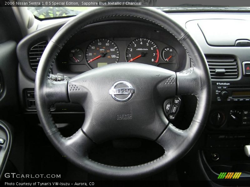 Sapphire Blue Metallic / Charcoal 2006 Nissan Sentra 1.8 S Special Edition