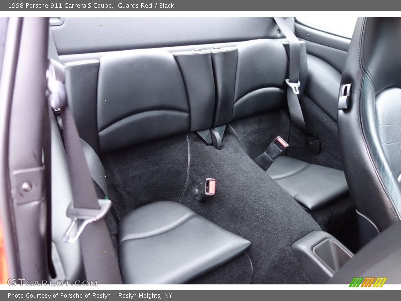 Rear Seat of 1998 911 Carrera S Coupe