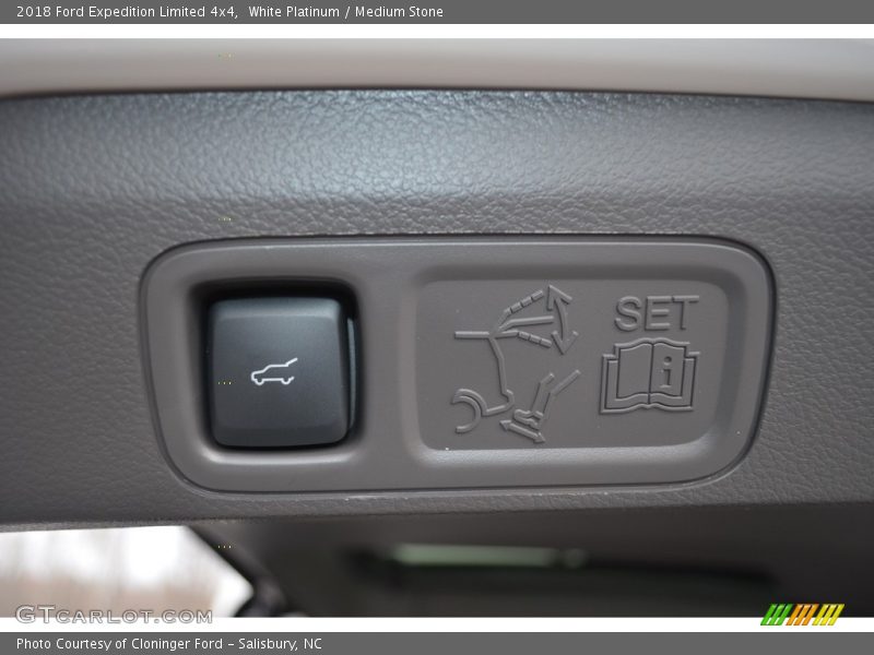 White Platinum / Medium Stone 2018 Ford Expedition Limited 4x4