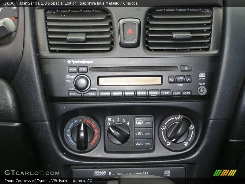 Sapphire Blue Metallic / Charcoal 2006 Nissan Sentra 1.8 S Special Edition