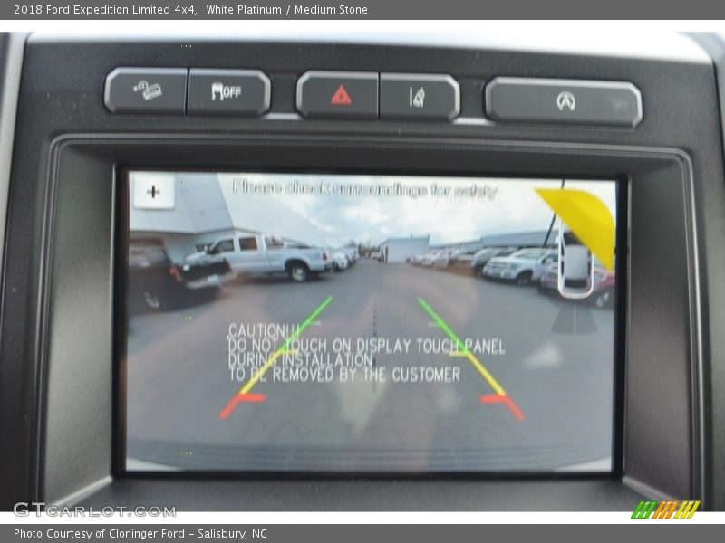 White Platinum / Medium Stone 2018 Ford Expedition Limited 4x4