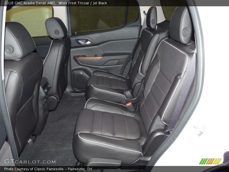 White Frost Tricoat / Jet Black 2018 GMC Acadia Denali AWD