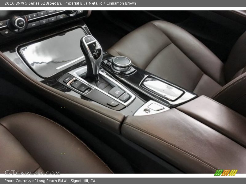 Imperial Blue Metallic / Cinnamon Brown 2016 BMW 5 Series 528i Sedan