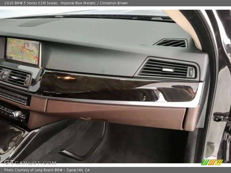 Imperial Blue Metallic / Cinnamon Brown 2016 BMW 5 Series 528i Sedan