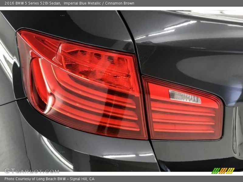 Imperial Blue Metallic / Cinnamon Brown 2016 BMW 5 Series 528i Sedan