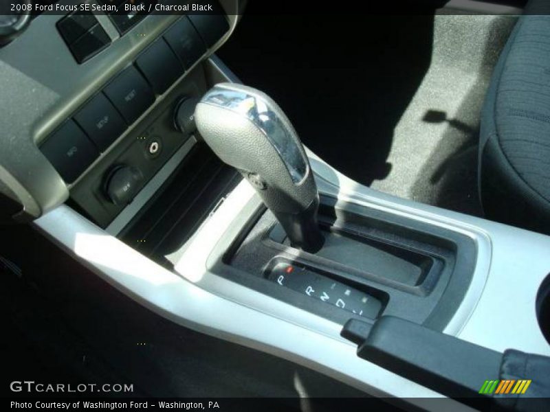 Black / Charcoal Black 2008 Ford Focus SE Sedan