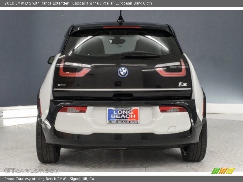 Capparis White / Atelier European Dark Cloth 2018 BMW i3 S with Range Extender