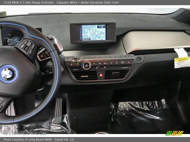Capparis White / Atelier European Dark Cloth 2018 BMW i3 S with Range Extender