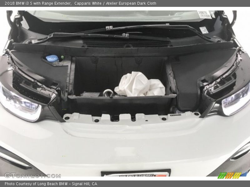 Capparis White / Atelier European Dark Cloth 2018 BMW i3 S with Range Extender