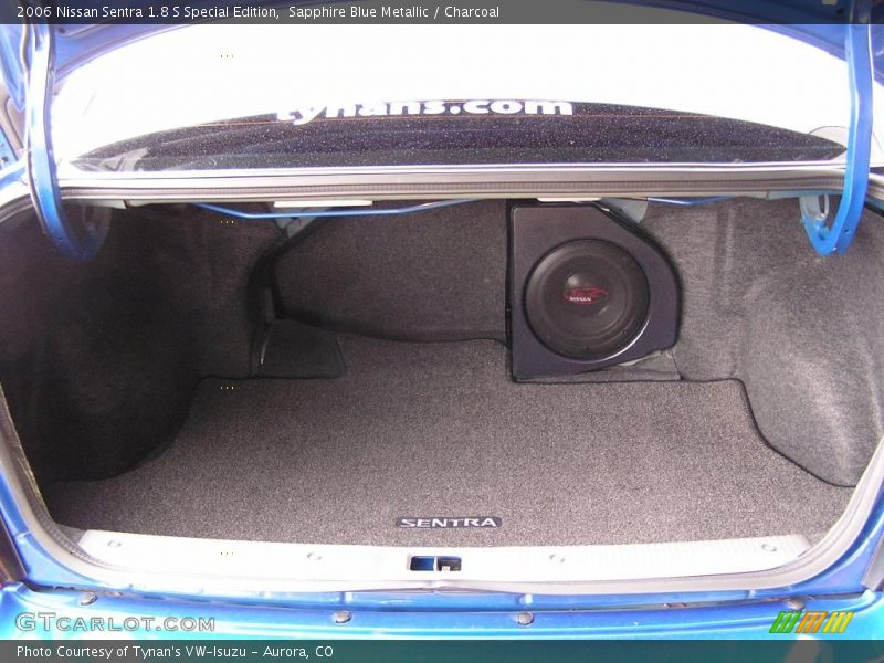 Sapphire Blue Metallic / Charcoal 2006 Nissan Sentra 1.8 S Special Edition